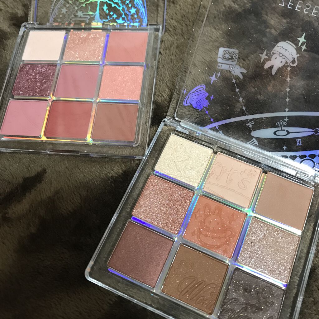 クォーツ 9色アイシャドウパレット(ドリームランドアイシャドウ)/ZEESEA/アイシャドウパレットを使ったクチコミ（2枚目）