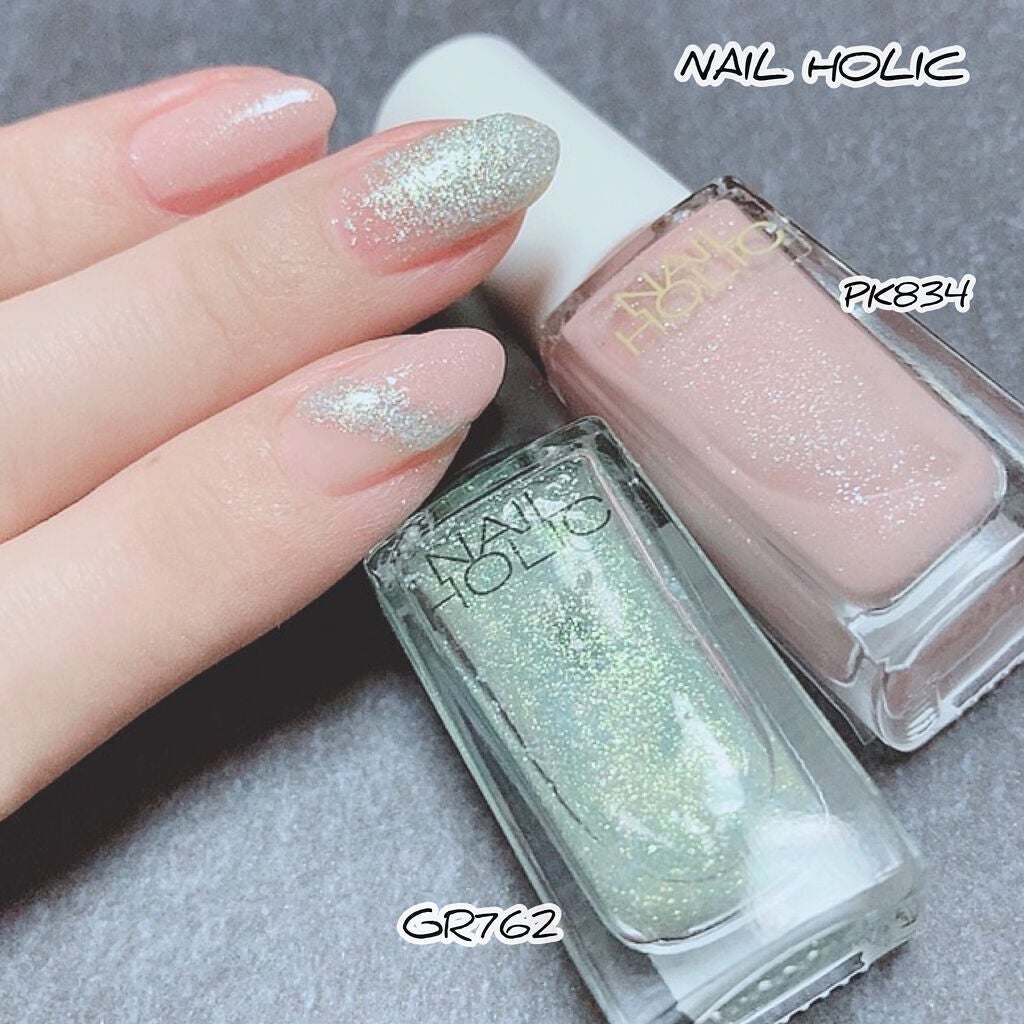 ネイルホリック Aurora Glitter/ネイルホリック/マニキュアを使ったクチコミ(5枚目)