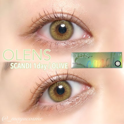 SCANDI(スカンディ)/OLENS/カラーコンタクトレンズを使ったクチコミ(1枚目)