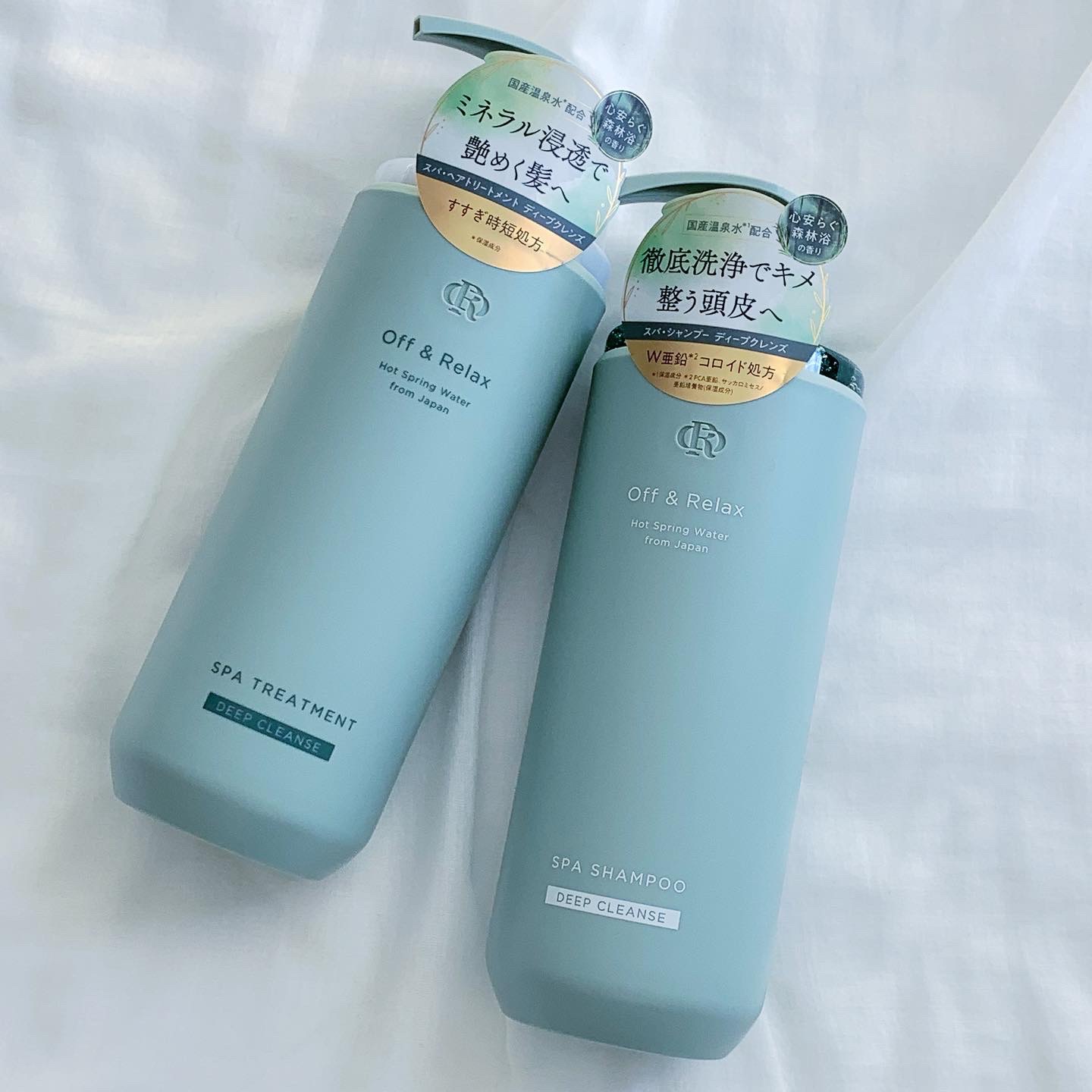 スパ・シャンプー/ヘアトリートメント ディープクレンズ/Off&Relax/市販シャンプーを使ったクチコミ（2枚目）