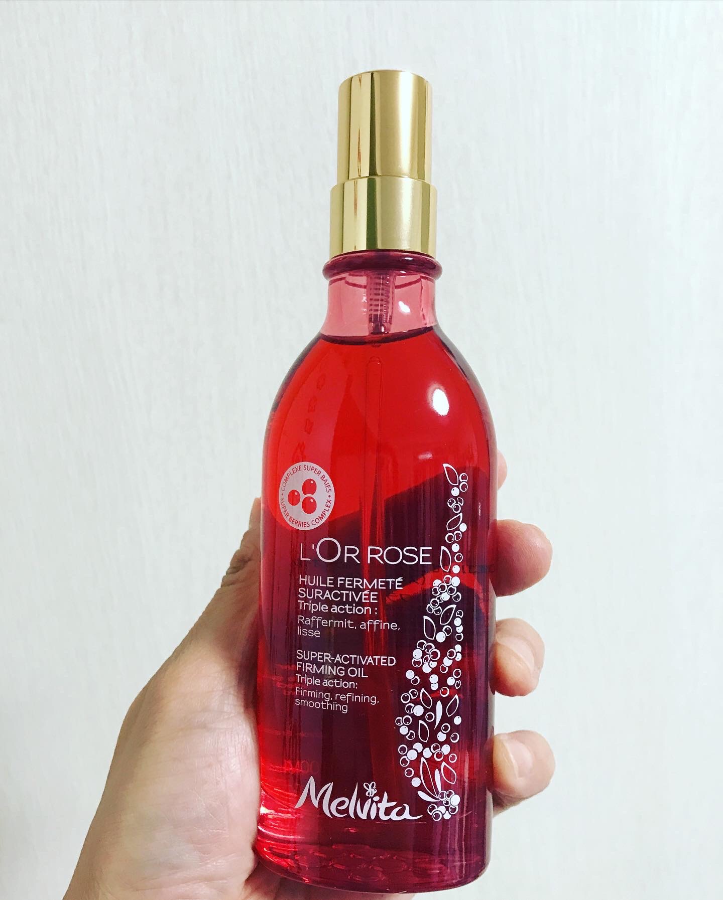 ロルロゼ ピンクフィット ボディオイル/Melvita/ボディオイルを使ったクチコミ（1枚目）