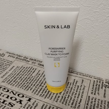 ポアバリアピューリファイングクレイマスクトゥフォーム/SKIN&LAB/洗い流すパック・マスクを使ったクチコミ(5枚目)