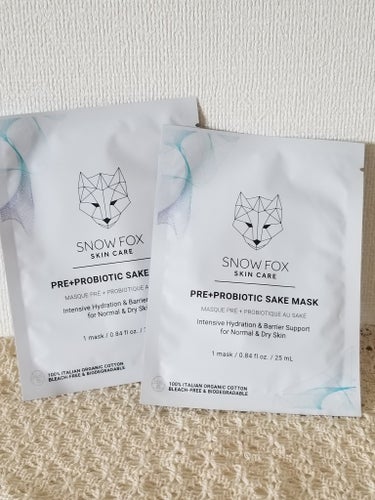 SAKE マスク/SNOW FOX SKINCARE/シートマスク・パックを使ったクチコミ（1枚目）