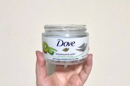 ダヴ ふわとろ クリーミースクラブ キウイ&アロエ/ダヴ/ボディスクラブを使ったクチコミ(1枚目)