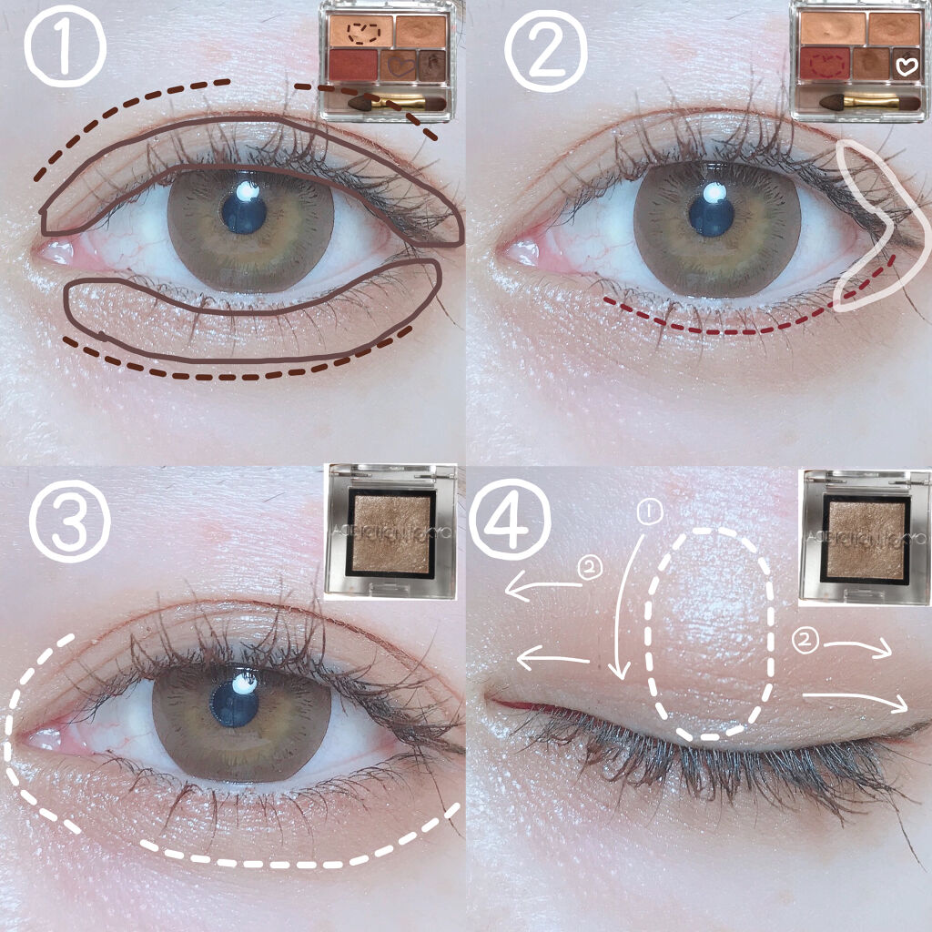 ティアーズシャドウ＆ライナー/K-パレット/スティックアイシャドウを使ったクチコミ（3枚目）