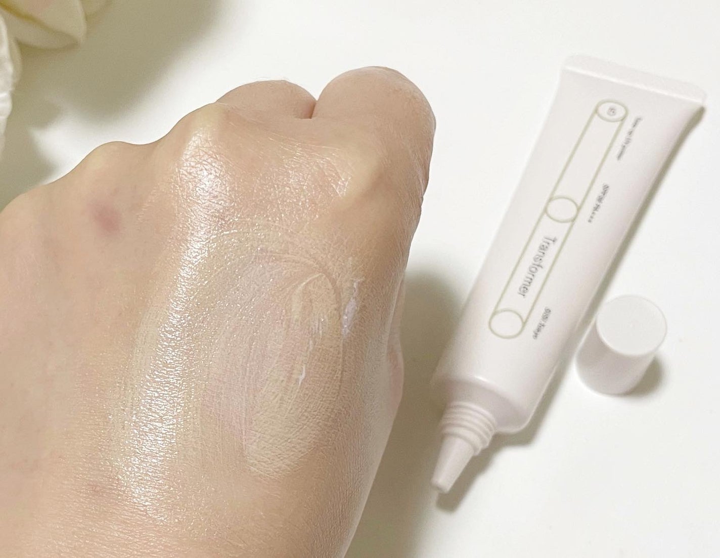 トランスフォーマートーンアップUVプライマー SPF38 PA+++/SISI/化粧下地を使ったクチコミ(3枚目)