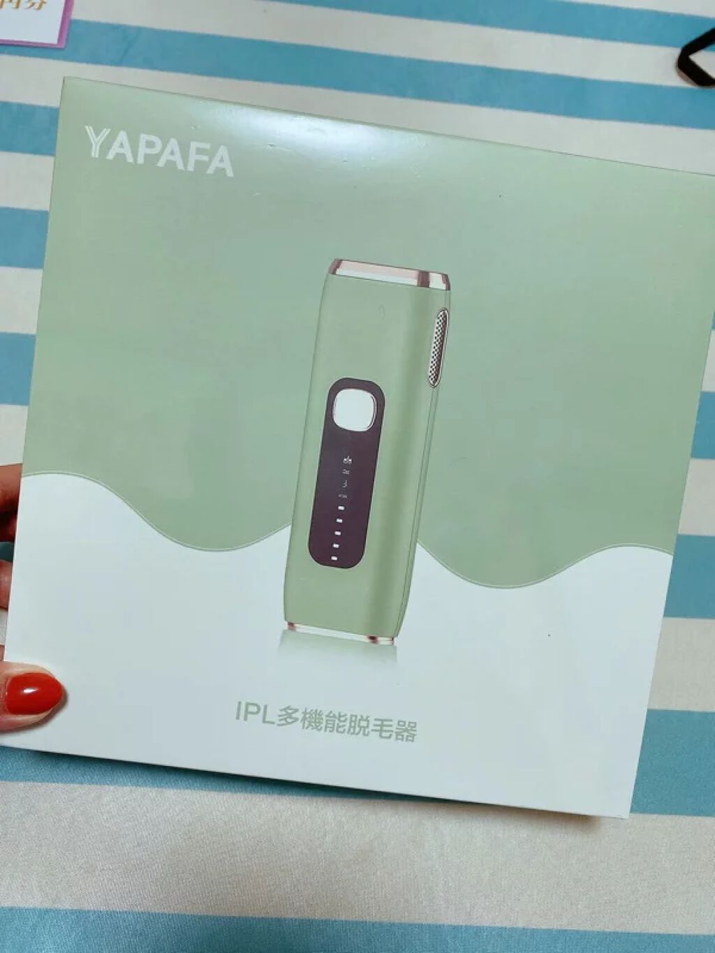 YAPAFA 光脱毛器 冷感脱毛/YAPAFA/家庭用脱毛器を使ったクチコミ(1枚目)