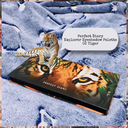 エクスプローラ12色 動物アイシャドウパレット 虎/PERFECT DIARY/アイシャドウパレットを使ったクチコミ(1枚目)
