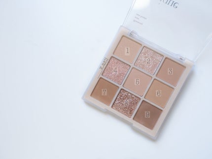 シャドウパレット/dasique/アイシャドウパレットを使ったクチコミ(2枚目)