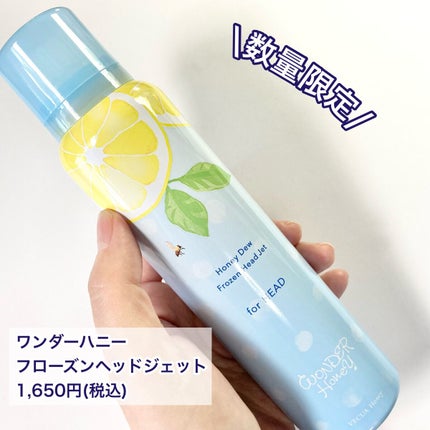 ワンダーハニー フローズンヘッドジェット/VECUA Honey/頭皮ローションを使ったクチコミ(2枚目)