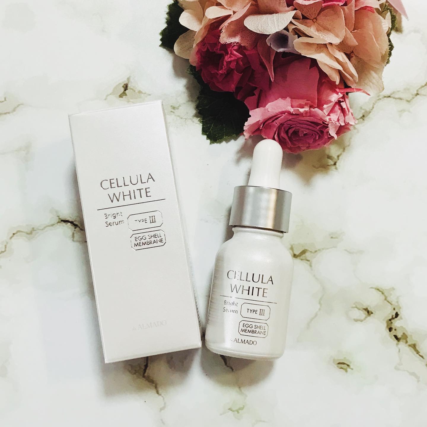 ホワイト ブライトセラム/CELLULA/美容液を使ったクチコミ（2枚目）