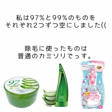 アロエ99％ スージングジェル 250ml（微香性）/HOLIKA HOLIKA/ボディローションを使ったクチコミ（2枚目）