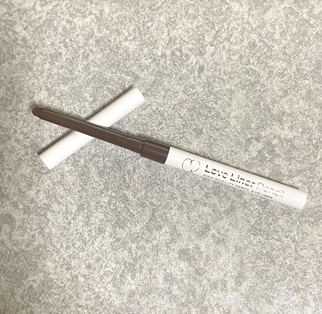 クリームフィットペンシル＜アイライナー＞ ミディアムブラウン/ラブ・ライナー/ペンシルアイライナーを使ったクチコミ（2枚目）