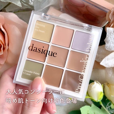 プロコンシーラーパレット/dasique/パレットコンシーラーを使ったクチコミ（2枚目）