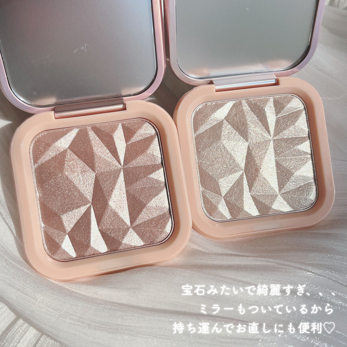 know you letten ダイヤモンド ハイライトパウダー/ELLESY/パウダーハイライトを使ったクチコミ（3枚目）