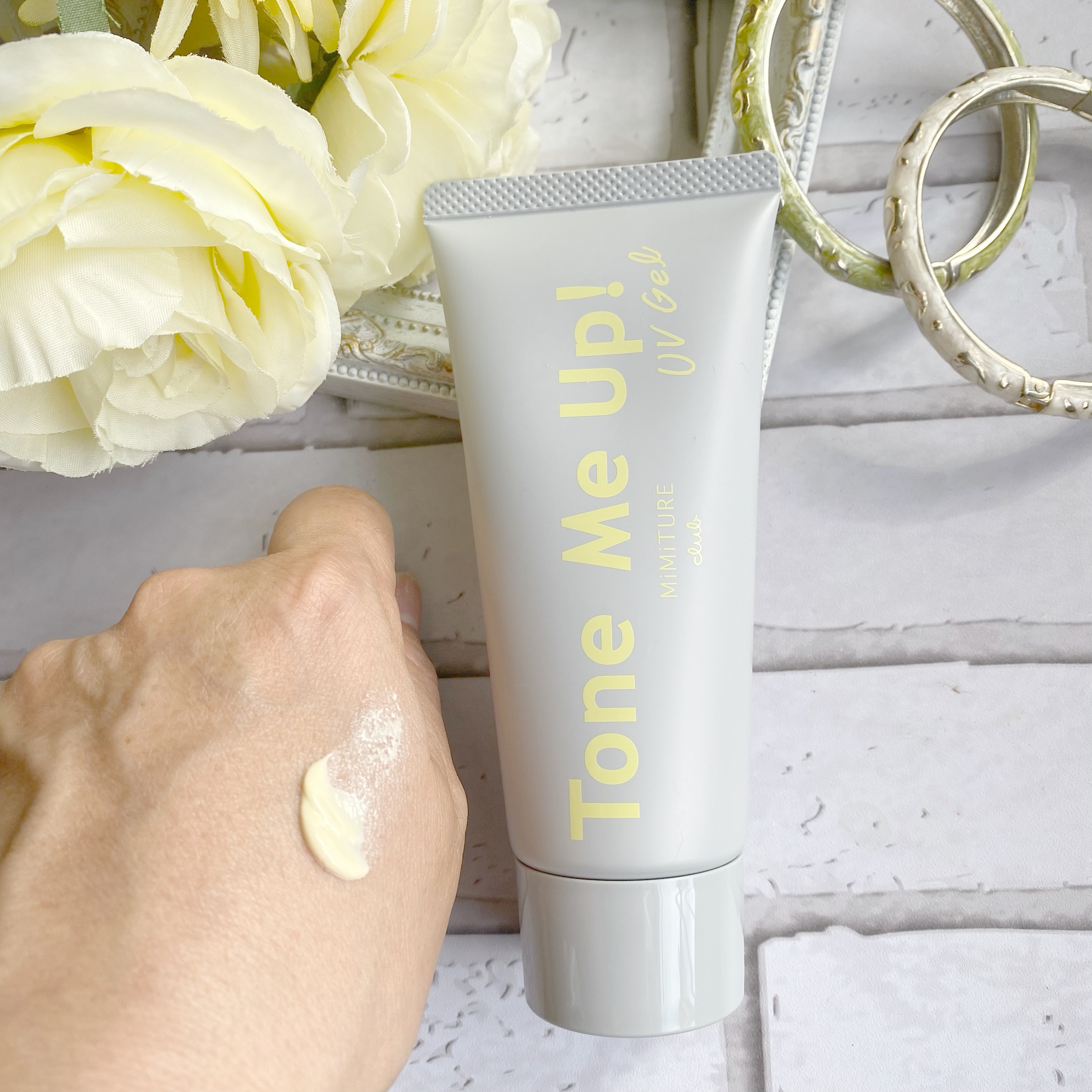 ミミチュール トーンミーアップ ＵＶジェル/クラブ/日焼け止めジェルを使ったクチコミ（3枚目）