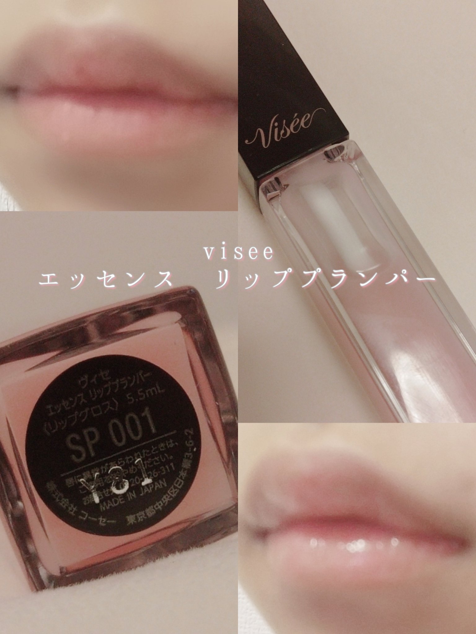 エッセンス リッププランパー/Visée/リッププランパーを使ったクチコミ（1枚目）