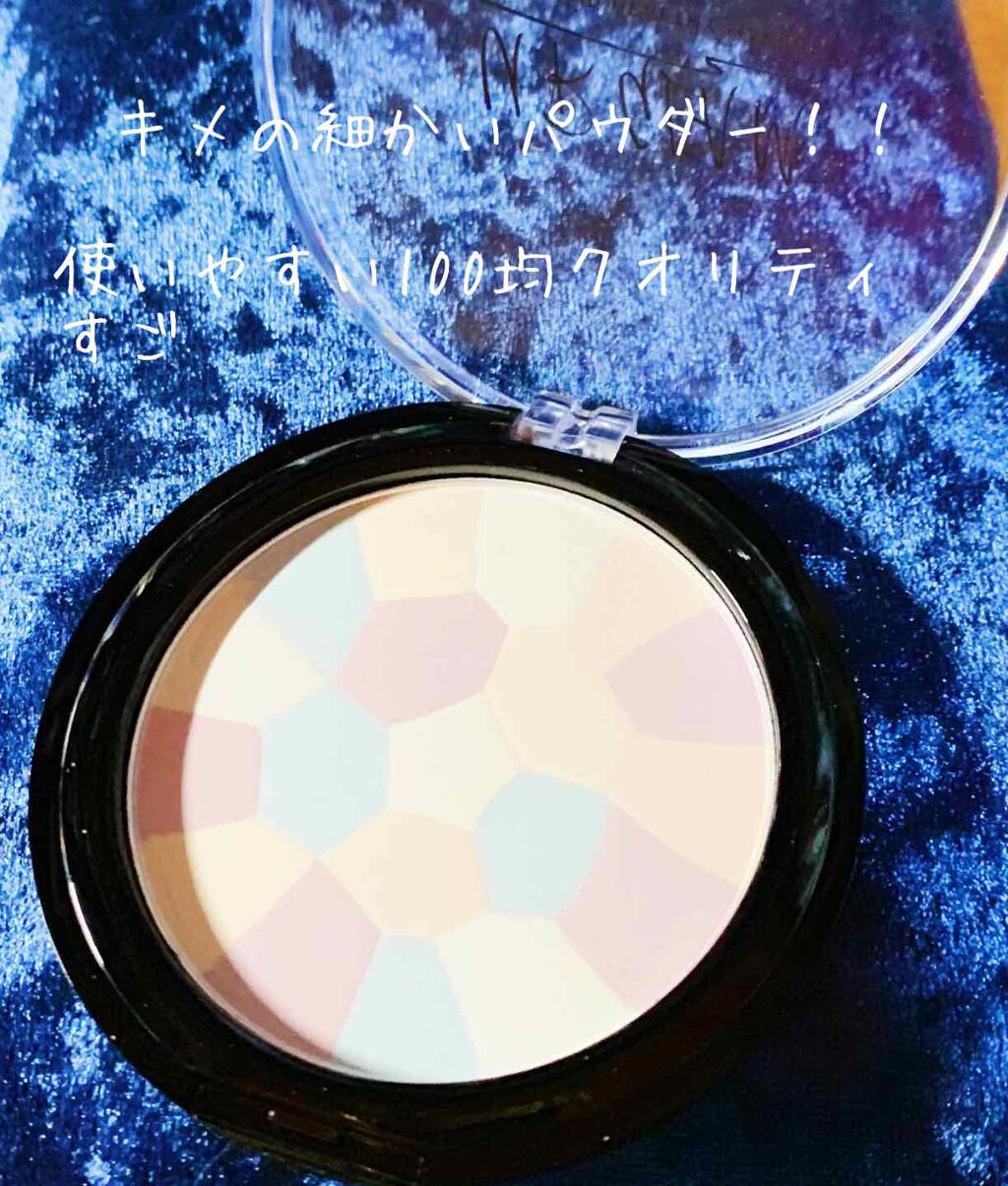 UR GLAM MARBLE FACE POWDER/U R GLAM/プレストパウダーを使ったクチコミ(2枚目)