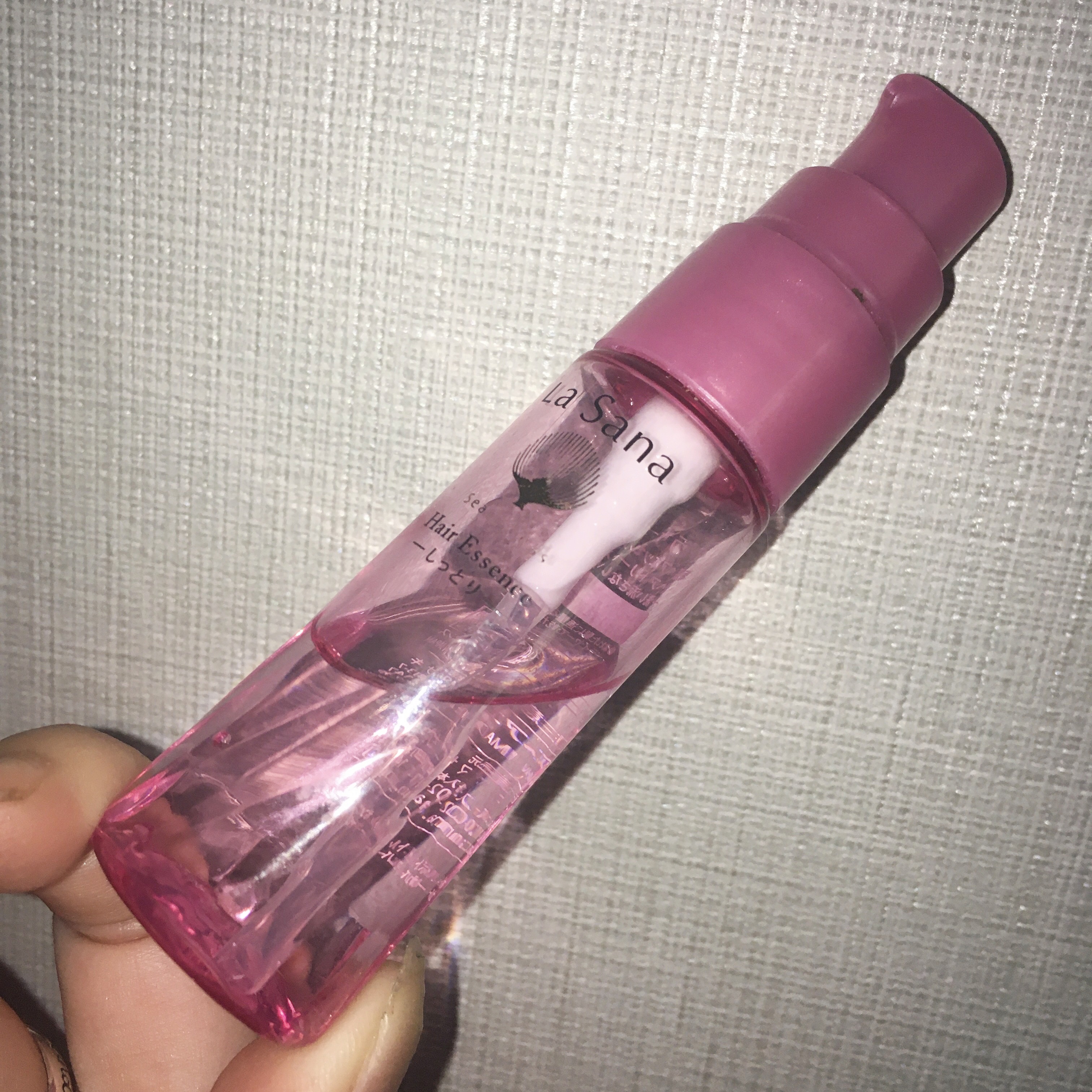 海藻 ヘア エッセンス しっとり/ラサーナ/ヘアオイルを使ったクチコミ（1枚目）