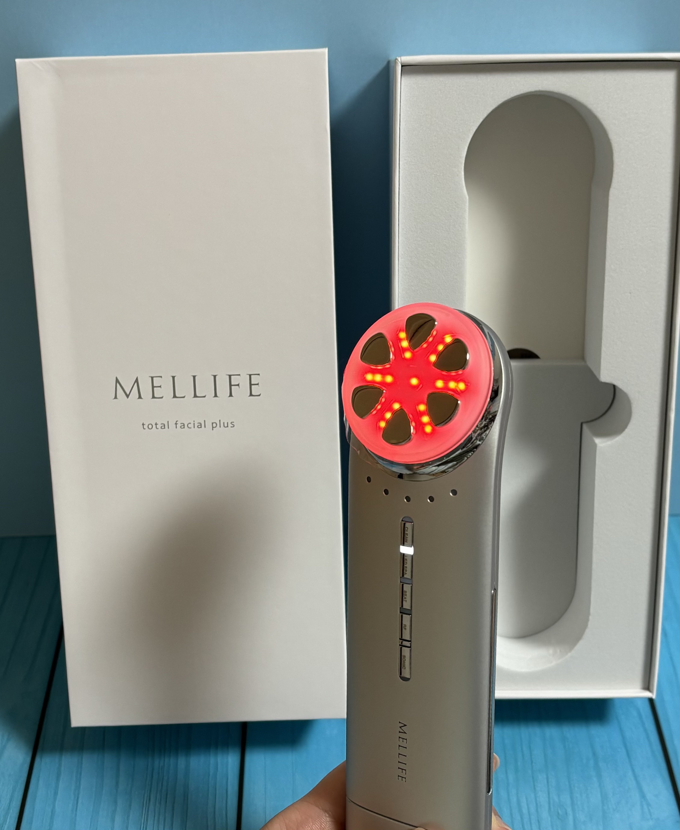 トータルフェイシャルプラス/MELLIFE/美顔器・マッサージを使ったクチコミ（3枚目）