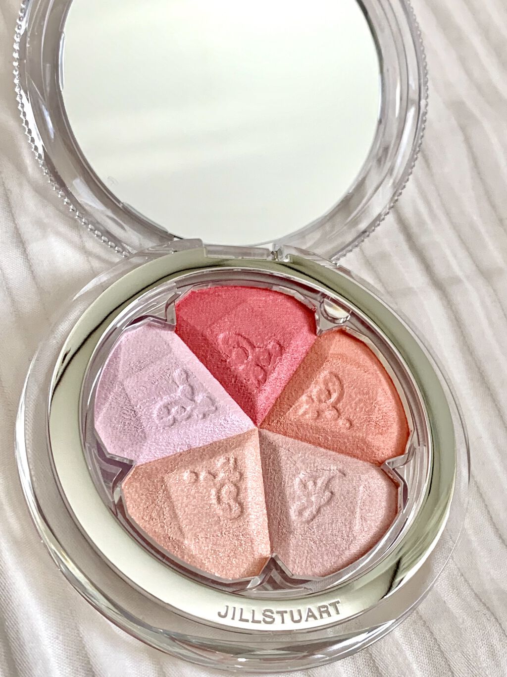 ジルスチュアート ブルーム ミックスブラッシュ コンパクト 14 sensual lantan/JILL STUART/パウダーチークを使ったクチコミ（2枚目）