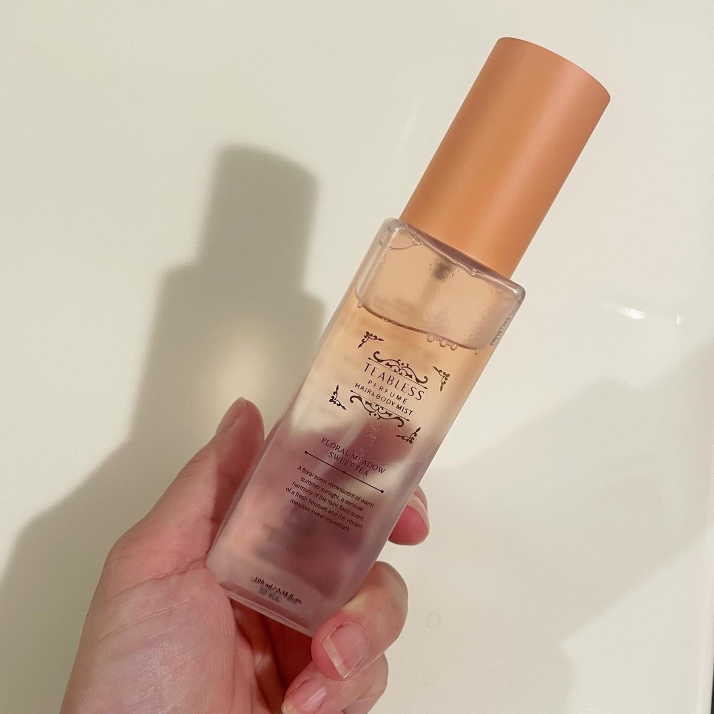 パヒュームヘア&ボディミスト フローラルメドウスウィートティー/TEABLESS/ヘアミストを使ったクチコミ(2枚目)