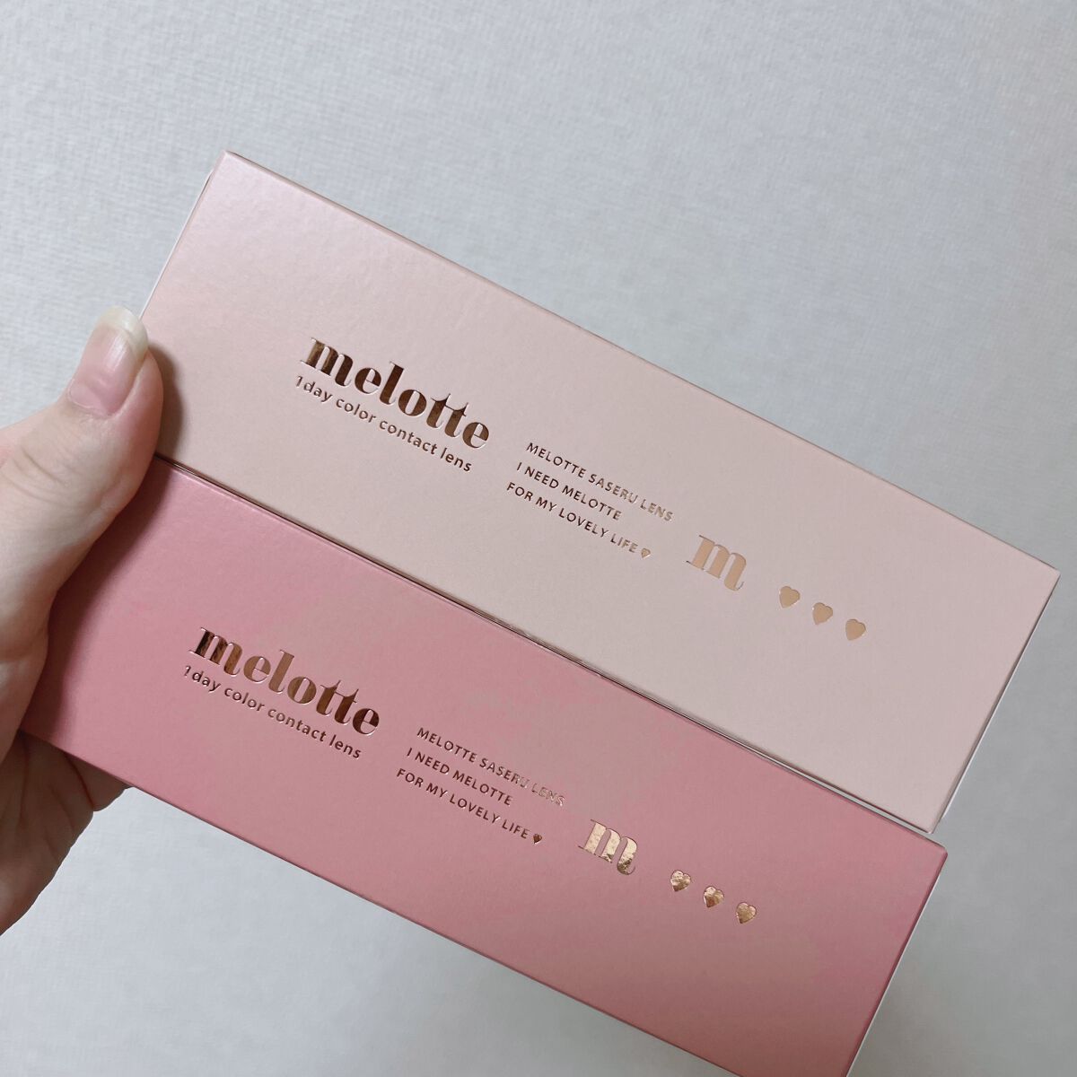 melotte 1day/melotte/ワンデー（１DAY）カラコンを使ったクチコミ（2枚目）