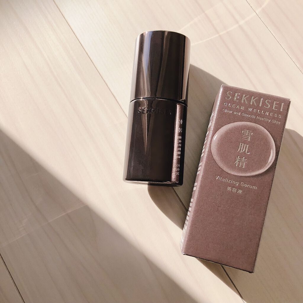 クリアウェルネス V セラム/雪肌精/美容液を使ったクチコミ（1枚目）