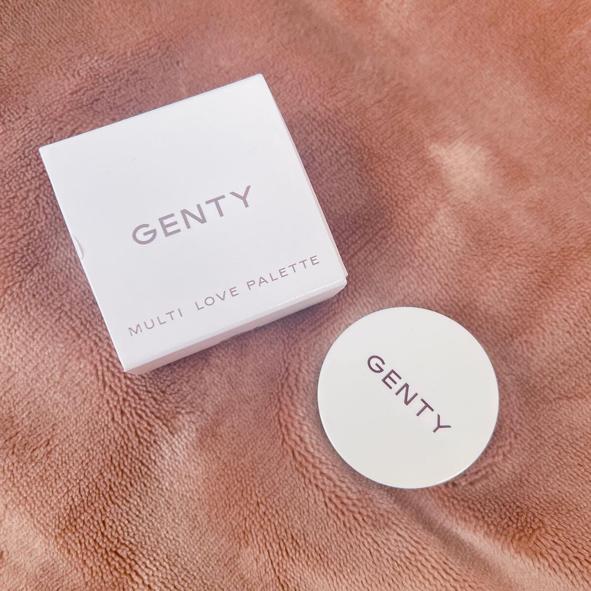 ジェンティー マルチ ラブ パレット /GENTY/ジェル・クリームアイシャドウを使ったクチコミ（1枚目）