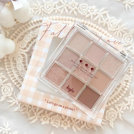 KEYBO FALL IN LOVE SHADOW PALETTE/keybo/アイシャドウパレットを使ったクチコミ(1枚目)