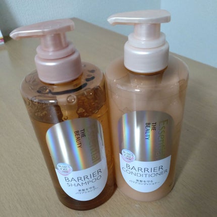 ザビューティ 髪のキメ美容素髪を守る バリアシャンプー/コンディショナー/エッセンシャル/シャンプー・コンディショナーを使ったクチコミ(1枚目)
