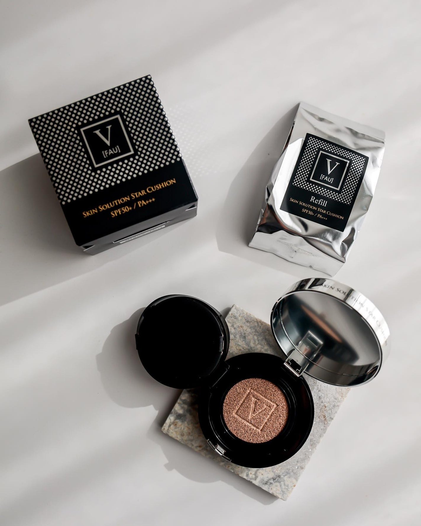 スキンソリューションスタークッション/FAU/クッションファンデーションを使ったクチコミ(2枚目)