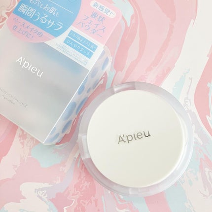 ウォーターロック サラサラパクト/A’pieu/フェイスパウダーを使ったクチコミ(4枚目)