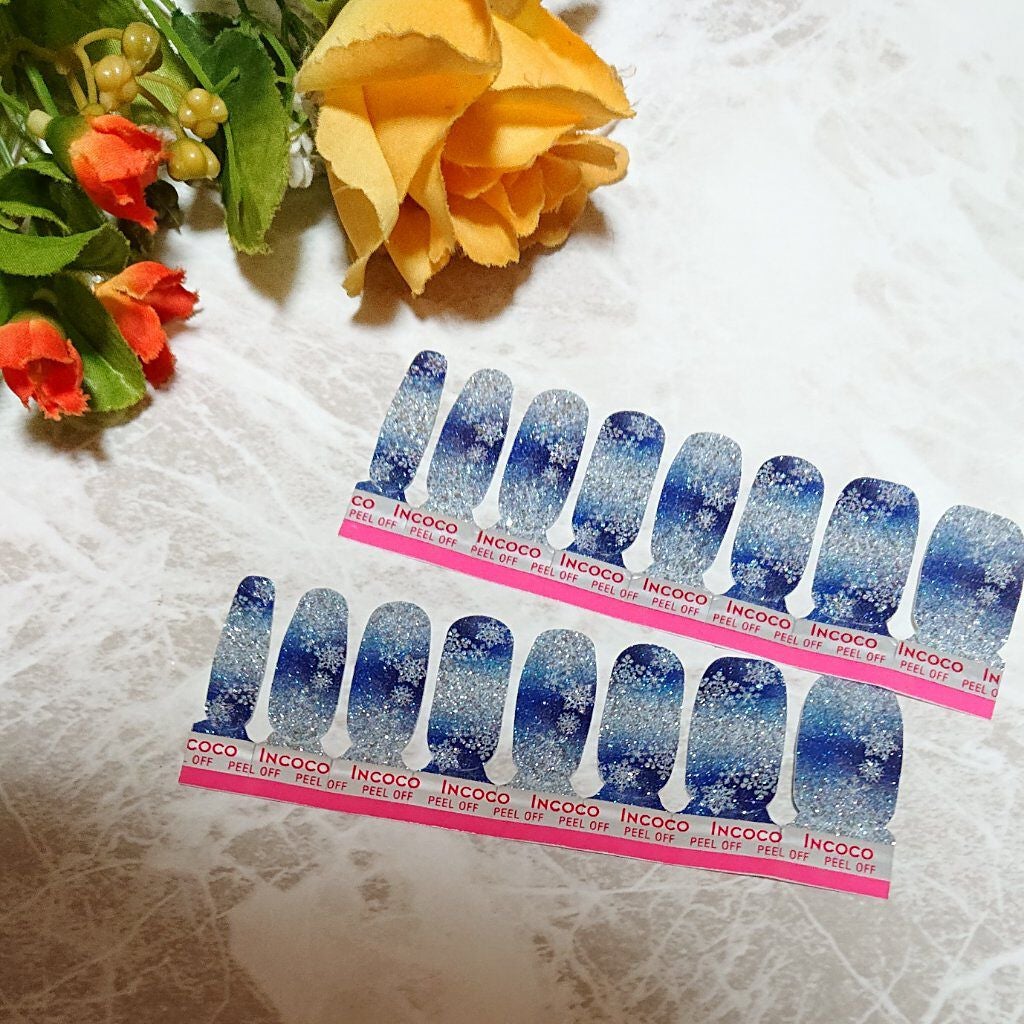 INCOCO インココ マニキュアシート/インココ/ネイルシールを使ったクチコミ(4枚目)