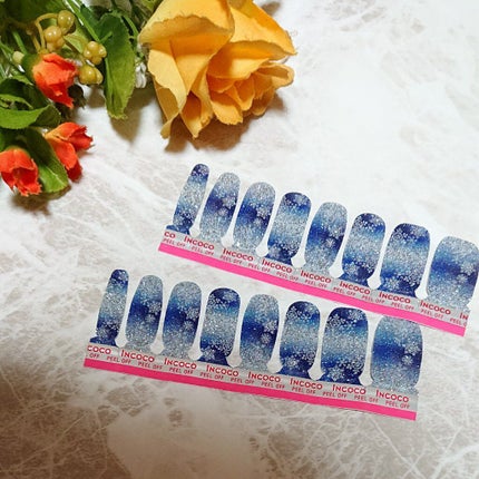 INCOCO インココ マニキュアシート/インココ/ネイルシールを使ったクチコミ(4枚目)