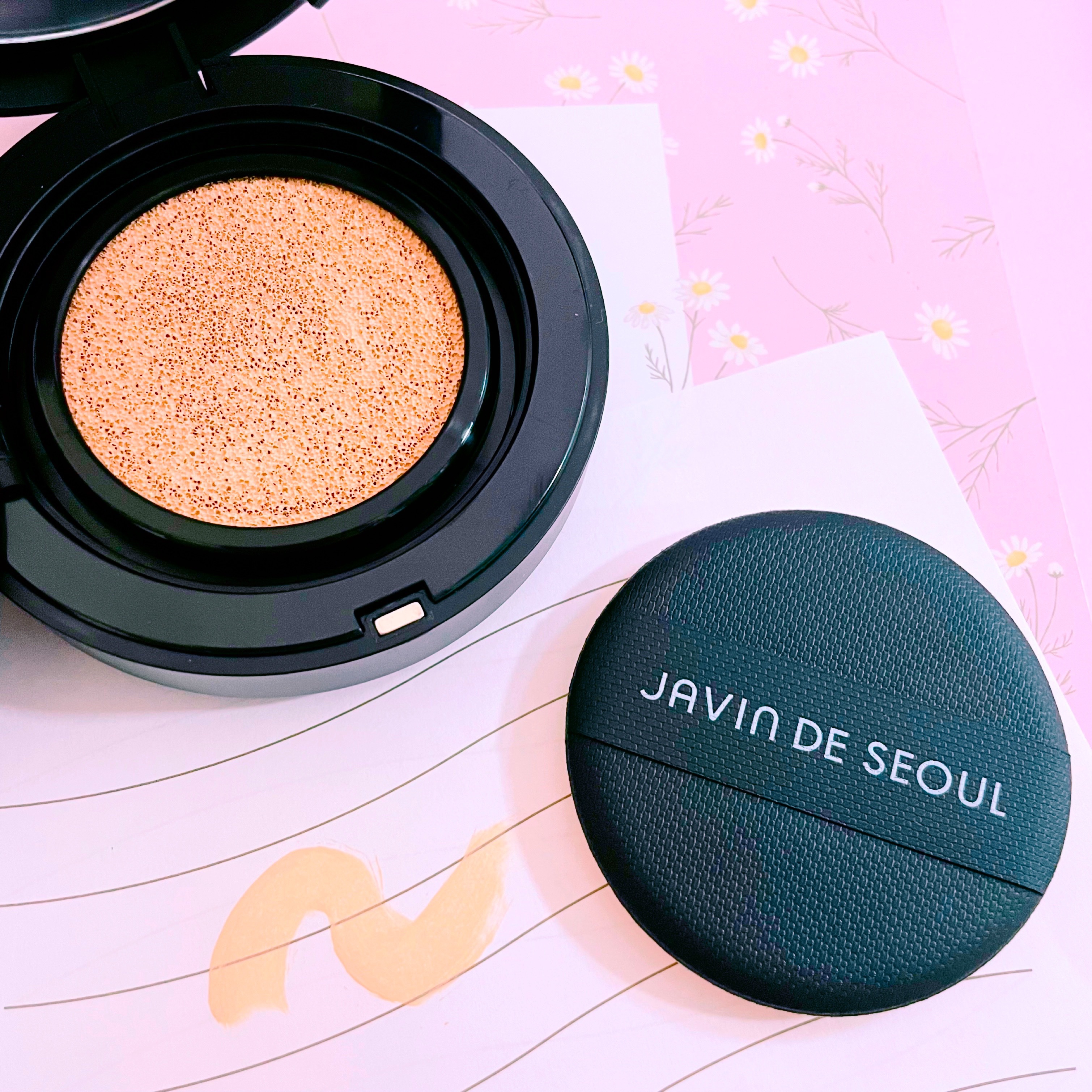 ジャビンドゥソウル ウインクファンデーションパクト/Javin De Seoul/クッションファンデーションを使ったクチコミ（3枚目）