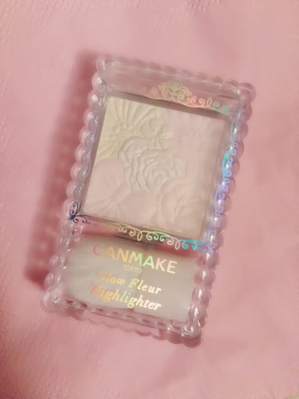 グロウフルールハイライター/キャンメイク/パウダーハイライトを使ったクチコミ(1枚目)
