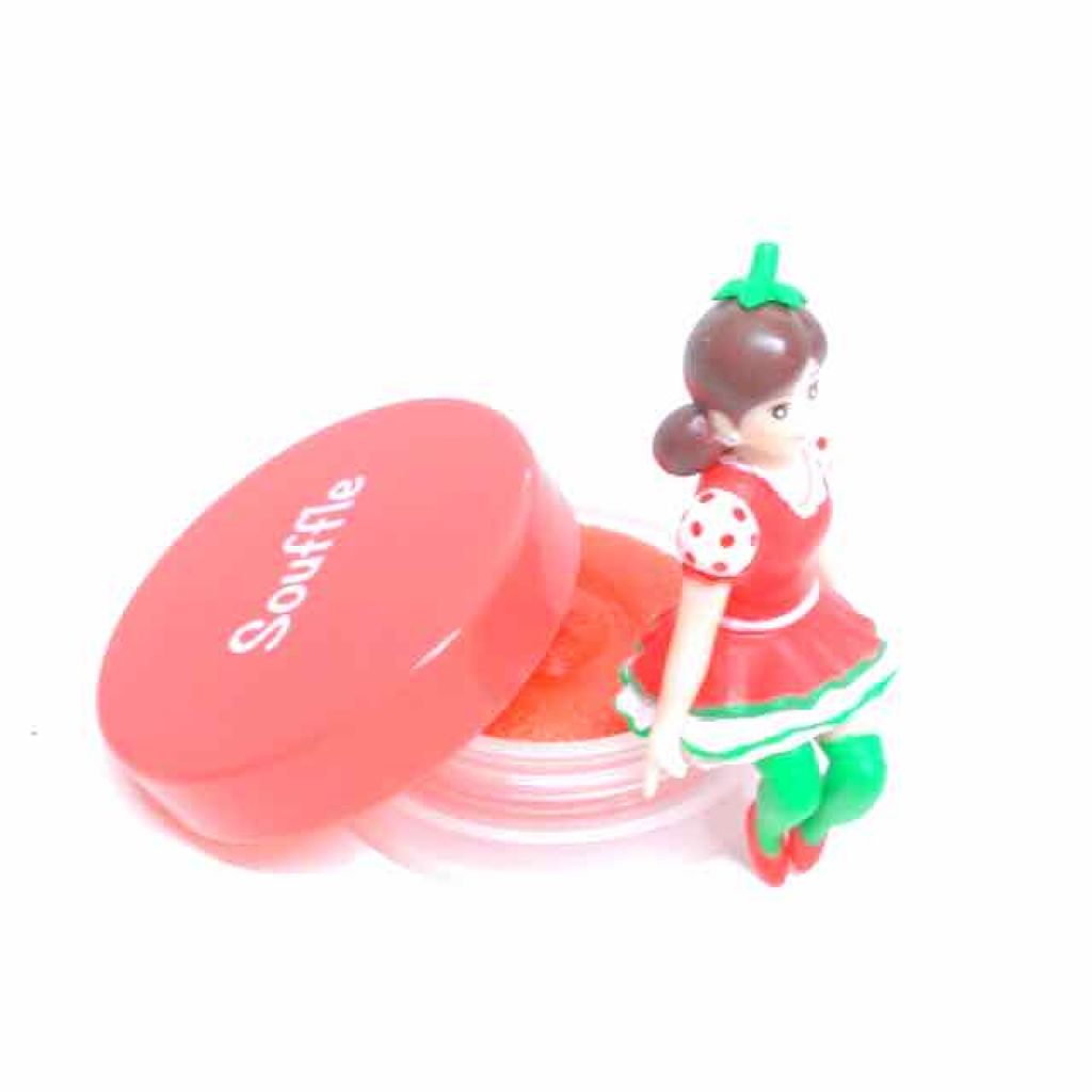 スフレチーク Souffle/DAISO/ジェル・クリームチークを使ったクチコミ（1枚目）