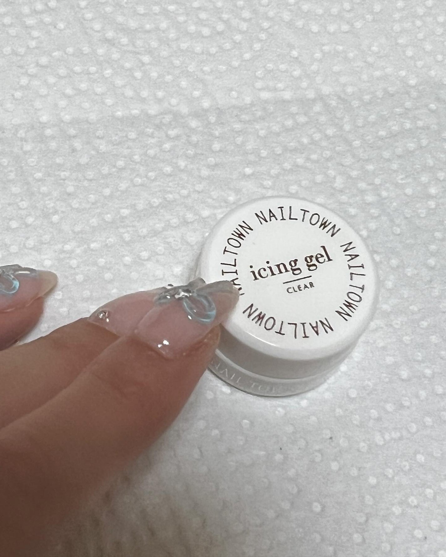アイシングジェル/NAILTOWN/ジェルネイルを使ったクチコミ(3枚目)
