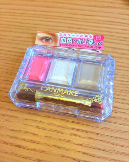 シークレットカラーアイズ/キャンメイク/アイシャドウパレットを使ったクチコミ(1枚目)