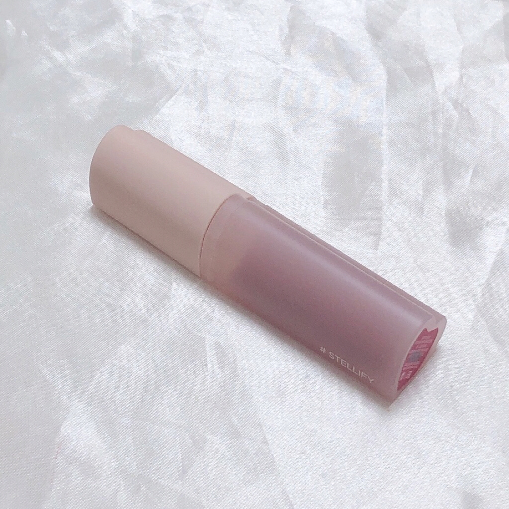 ハートクラッシュ ベアグレイズティント 08 ステリファイ(STELLIFY)/HOLIKA HOLIKA/リップティントを使ったクチコミ（3枚目）