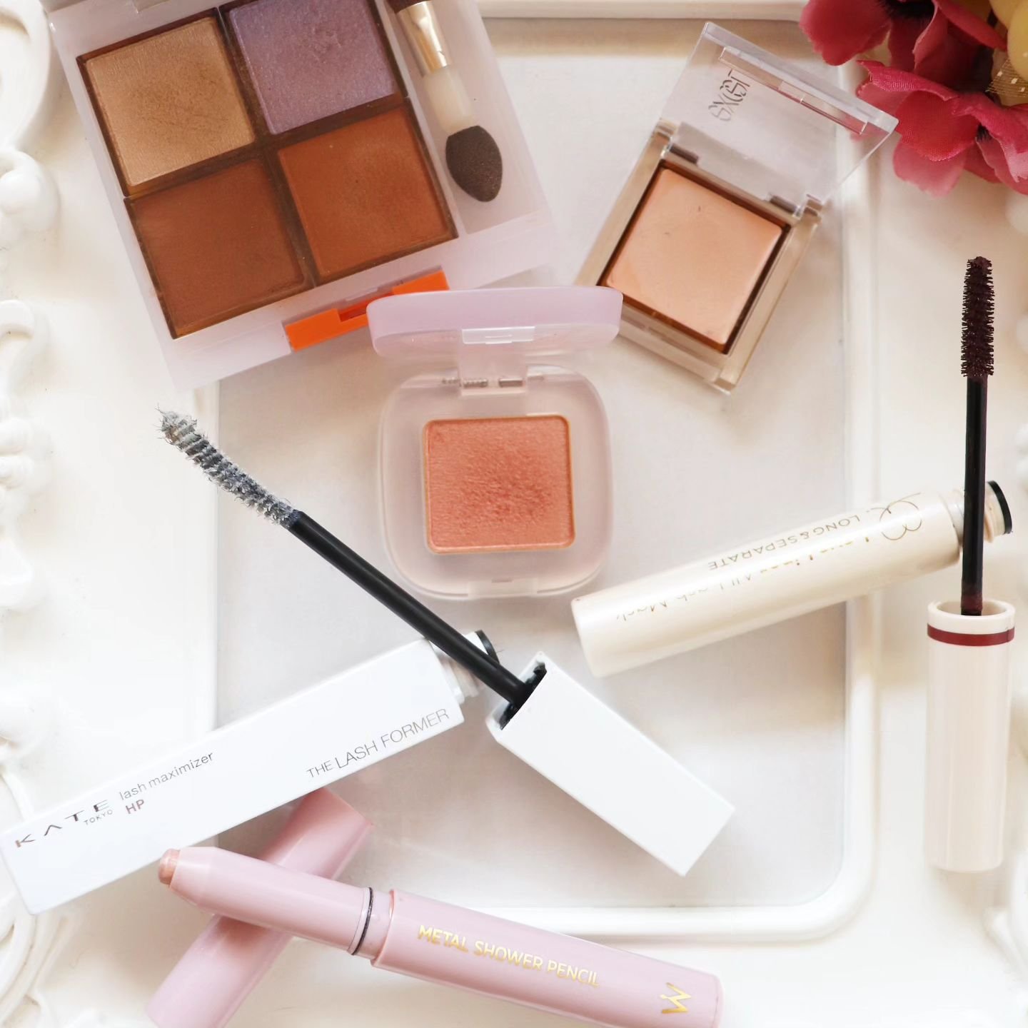 ペタル フロート アイシャドウ EX04 SAKURA Confetti/to/one/アイシャドウパレットを使ったクチコミ（2枚目）