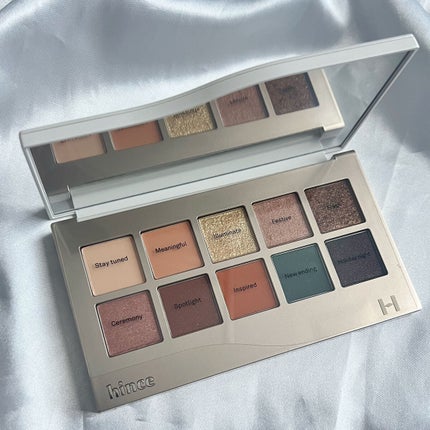 ニューデップスアイシャドウパレット/hince/アイシャドウパレットを使ったクチコミ(4枚目)