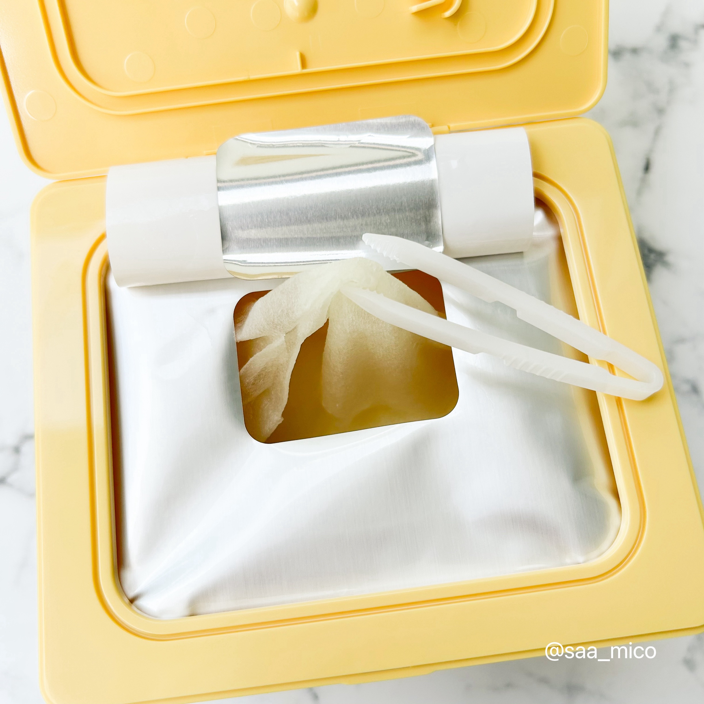 ディープ ビタC デイリー クイック マスク/MEDICUBE/シートマスク・パックを使ったクチコミ（3枚目）