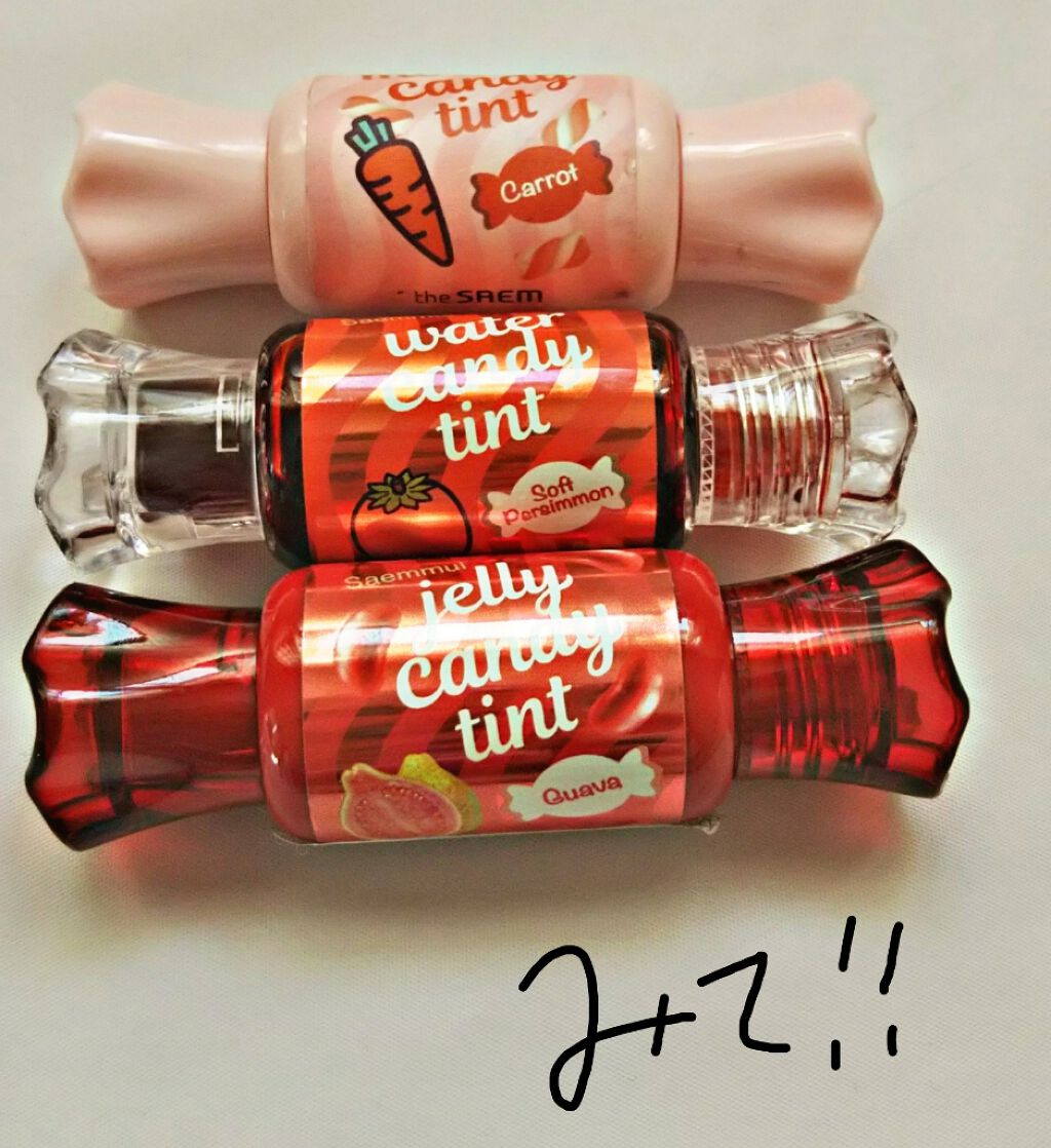 ムース キャンディー ティント/the SAEM/リップティントを使ったクチコミ（1枚目）