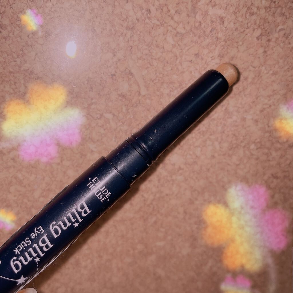 キラキラ アイシャドウ/ETUDE/スティックアイシャドウを使ったクチコミ（1枚目）