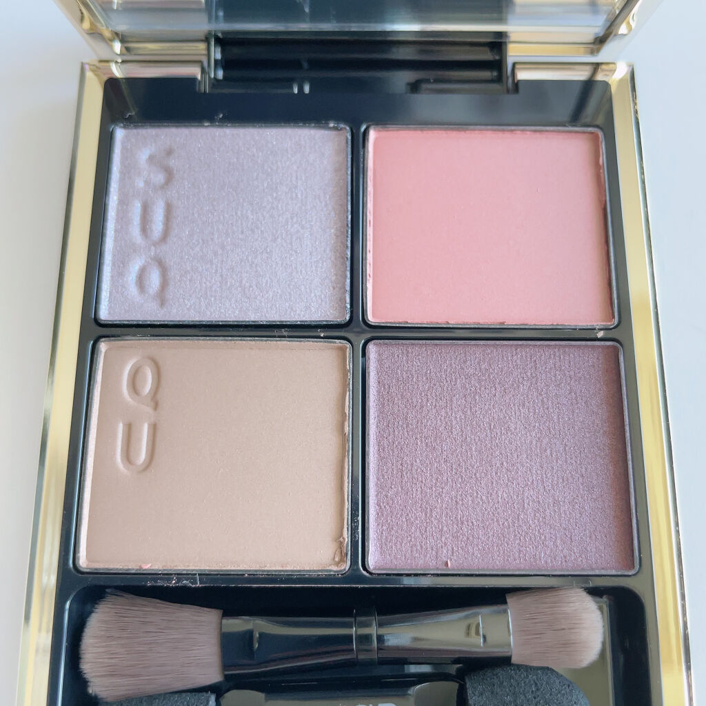 シグニチャー カラー アイズ 107 露桐（限定色）/SUQQU/アイシャドウパレットを使ったクチコミ（3枚目）