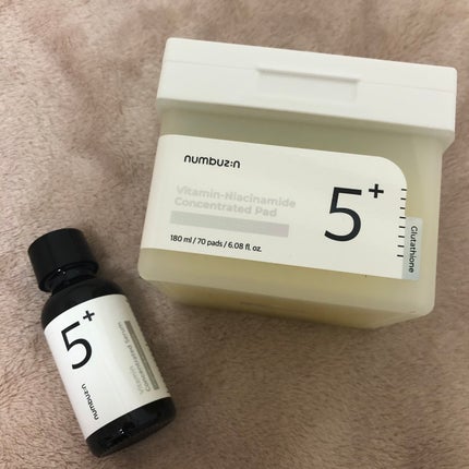 5番 白玉グルタチオンC美容液/numbuzin/美容液を使ったクチコミ(1枚目)