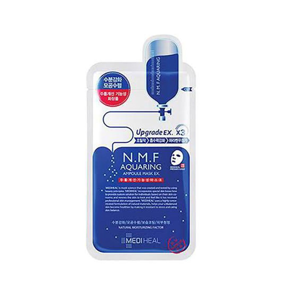 N.M.FアクアアンプルマスクJEX/MEDIHEAL/シートマスク・パックを使ったクチコミ(1枚目)