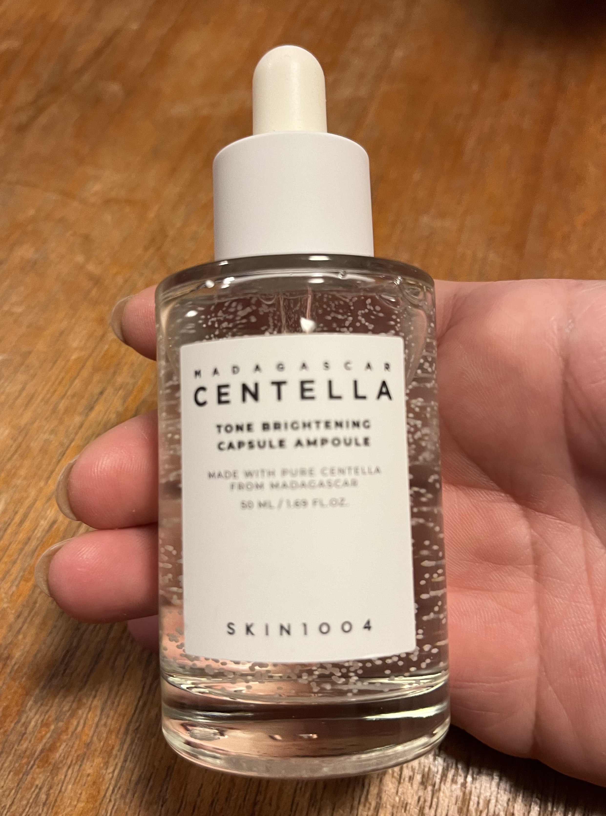 トーンブライトニング カプセルアンプル/SKIN1004/美容液を使ったクチコミ（1枚目）